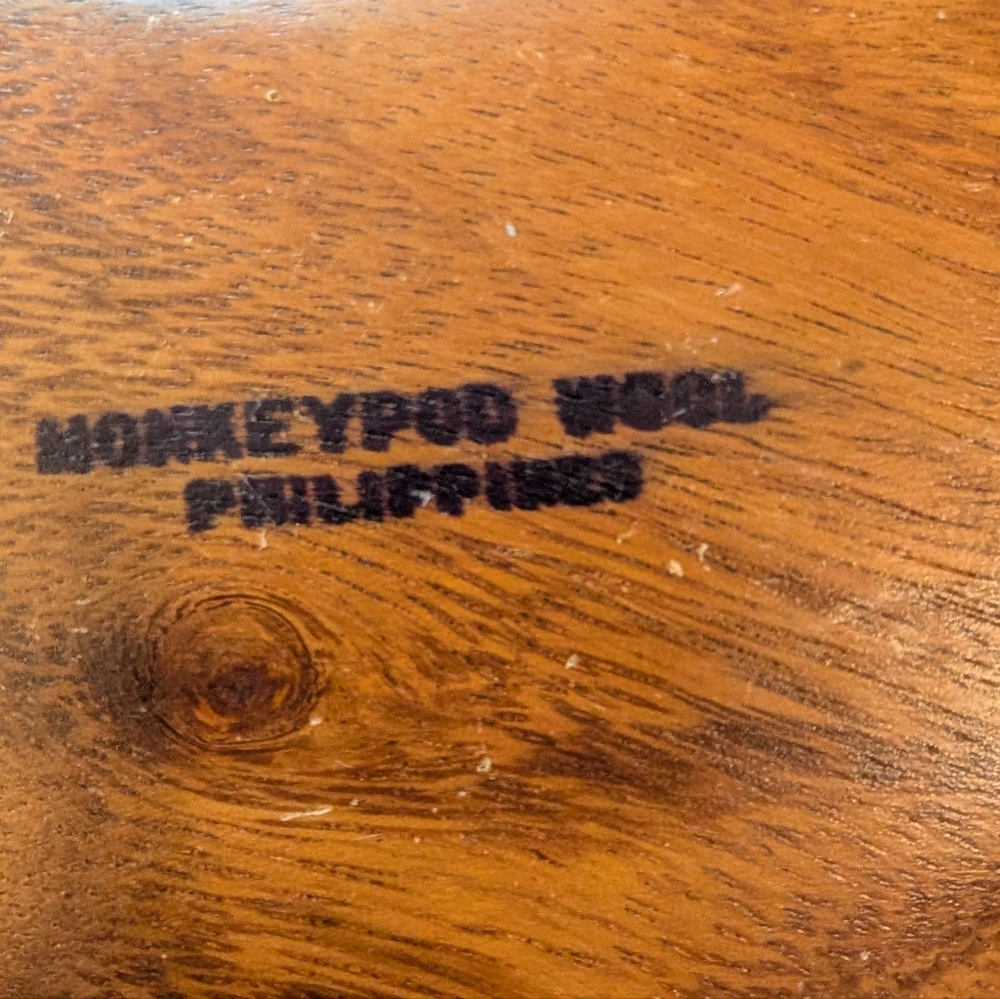 Wooden Monkeypod Bowl/Crystal Storage - Picture 2 of 4